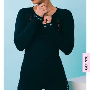 Sarah’s Day X WFB She’s Seamless Long Sleeve Top
